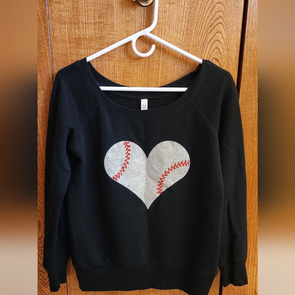 Bella Canvas Tops - Softball Sweatshirt